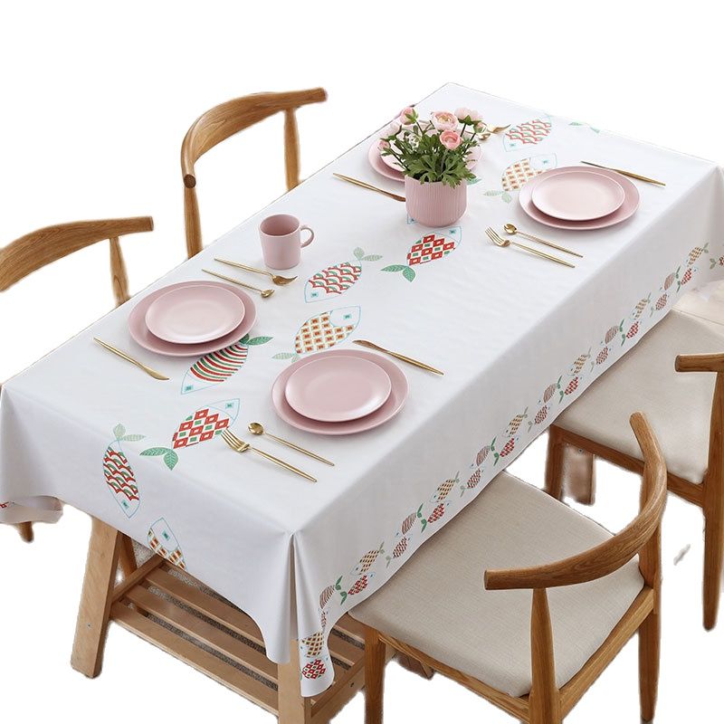 Creative Floral Printed Rectangular Tablecloth Fashion Coffee Tablecloth